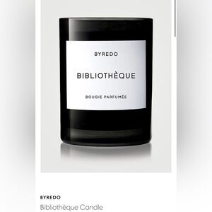 Byredo Bibliothèque Candle - Black & White Label